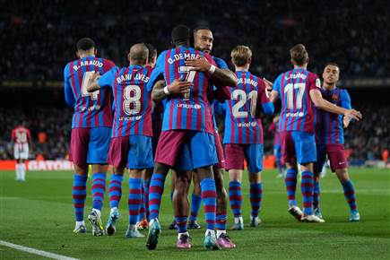 ברצלונה עם רביעייה שלישית ברצף (Getty)