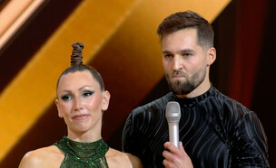 אלכס שטילוב ונינה סולוביוב – פסדובלה  (צילום: רוקדים עם כוכבים, קשת12)