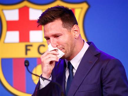 ליאו מסי. קומאן הטיל ספק בסיבות לשחרורו (GETTY)