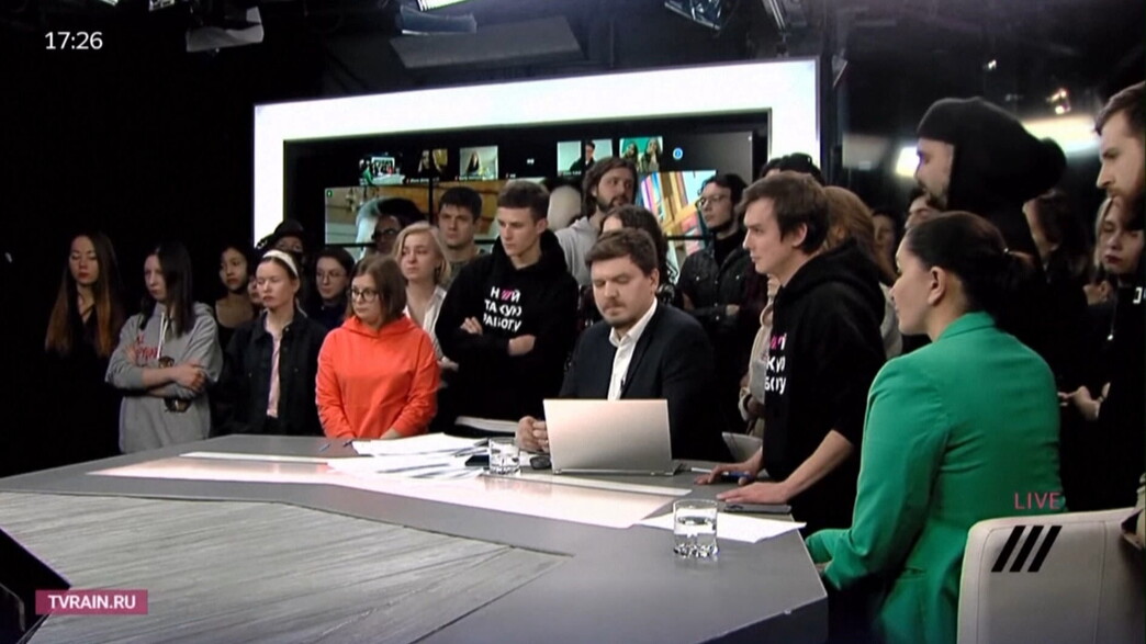 ערוץ החדשות העצמאי של הטלוויזיה TV Rain נסגר ערוץ החדשות העצמאי של הטלוויזיה TV Rain נסגר