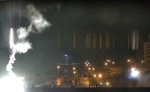 מלחמת רוסיה-אוקראינה: שריפה בתחנת הכוח הגרעינית בזפרוז'יה (צילום: רויטרס)