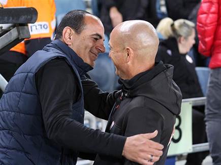 זיו אריה ורפואה נפגשו הערב בטדי (צילום: דני מרון)