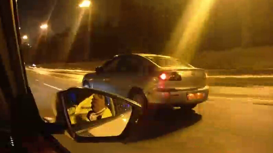 מרדף דרמטי הסתיים בנהר