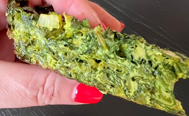 פריטטה ירוקים - מבפנים