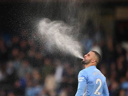 סיטי המשיכה לחגוג (GETTY)
