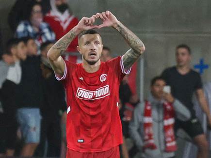 רוקאביצה עם צמד תוך שבע דקות (צילום: דני מרון)