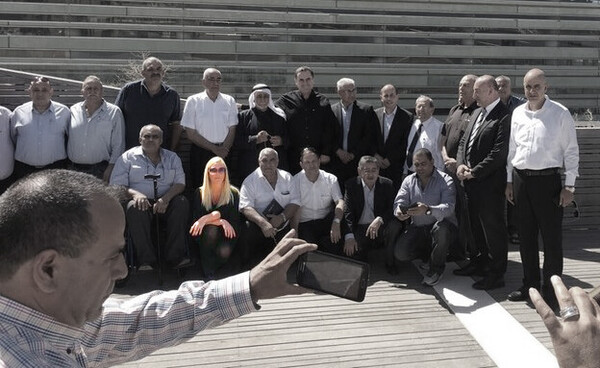 חברת הכנסת רות לנדא לנסמן במפגש עם ראשי ערים ערביות (צילום: יחסי ציבור)