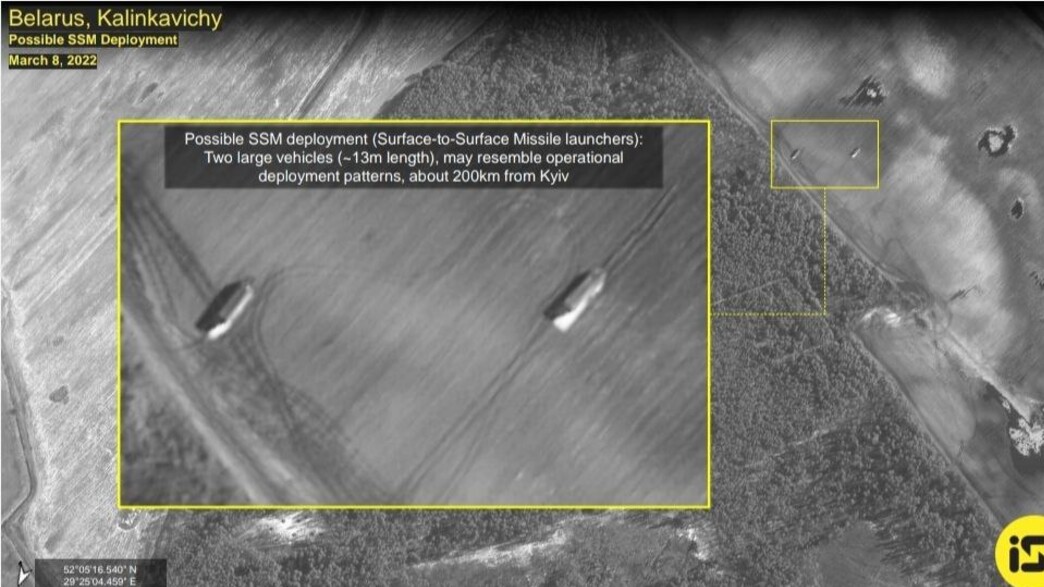 טילים בליסטים שפרסה רוסיה בבלארוס טילים בליסטים שפרסה רוסיה בבלארוס