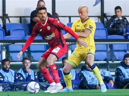 וגם חדרה ידעה לתת פייט הגנתית (צילום: דני מרון)