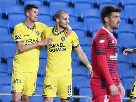 של הצמד שבכותרות - פריצה ויובאנוביץ' (צילום: דני מרון)