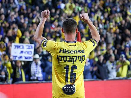 הלחץ עובר למכבי חיפה (צילום: דני מרון)