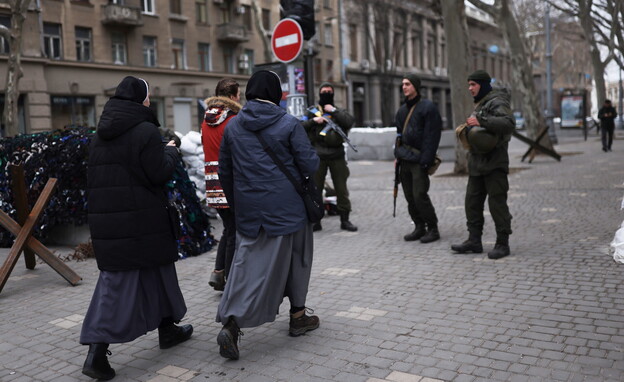 The city of Odessa is preparing for the arrival of Russian forces (Photo: Reuters)