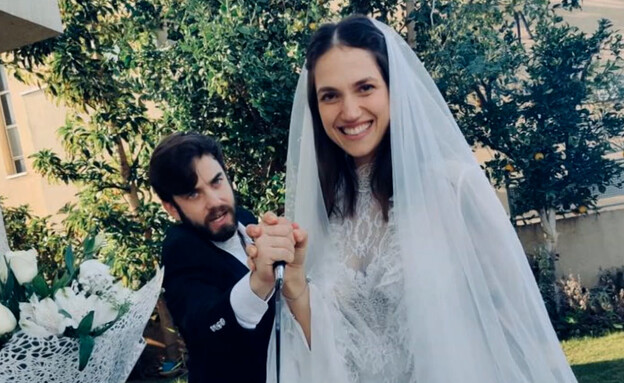 מארינה מקסימיליאן וגיא מנטש בחתונה הסודית