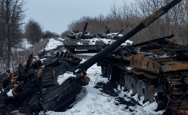 טנקים באוקראינה (צילום: רויטרס)