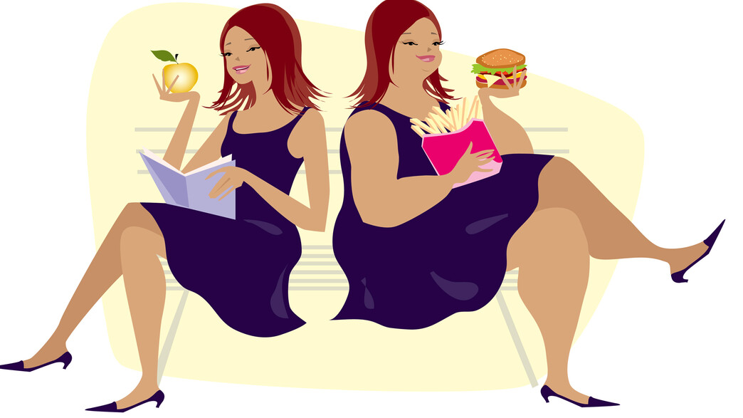 איור של שתי נשים איור של שתי נשים