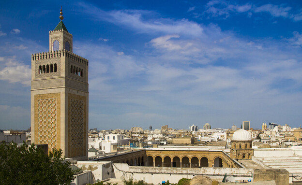 מסגד אל זייתונה תוניס תוניסיה (צילום: StockPhotosLV, shutterstock)