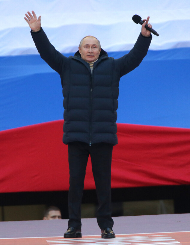 פושע מלחמה? נשיא רוסיה ולדימיר פוטין (צילום: Getty Images)