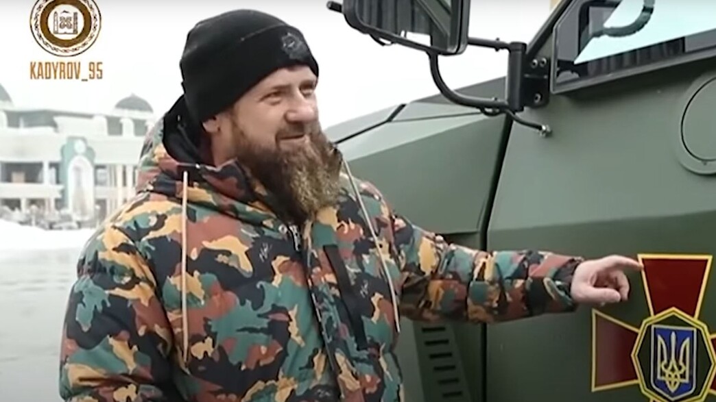 קדירוב מתוך התיעוד (צילום: Kadyrov_95)