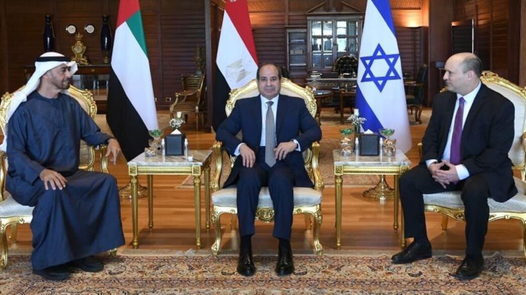 הנשיא עבד אלפתאח אלסיסי נפגש היום בשרם אלשיח' עם י