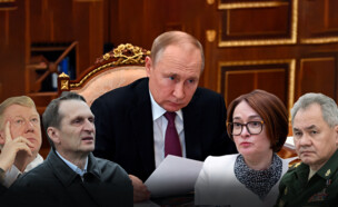 הבכירים הרוסיים שמתנגדים למלחמה (עיבוד: reuters, ap)