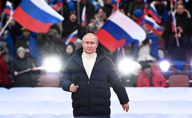נשיא רוסיה ולדימיר פוטין (צילום: SERGEI GUNEYEV/POOL/AFP via Getty Images)