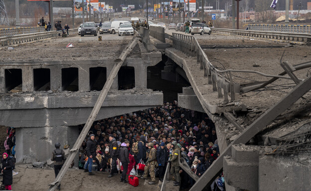 מלחמה באירופה - אוקראינה (צילום: Emilio Morenatti, AP)