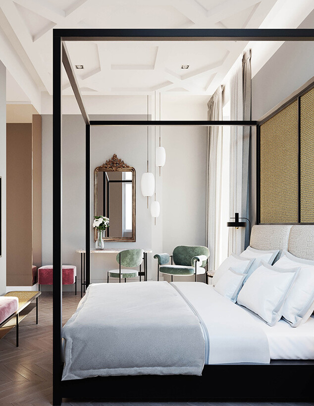 - חדר שינה (צילום: Courtesy of Palazzo Rainis Hotel & Spa )