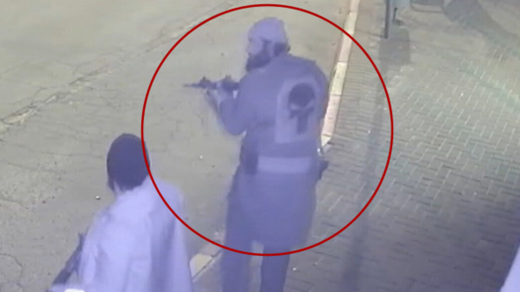 זירת האירוע בחדרה