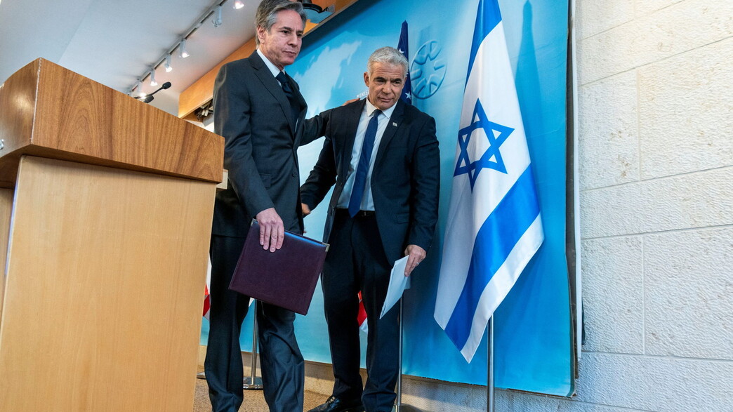 ביקור מזכיר המדינה האמריקני אנתוני בלינקן בישראל