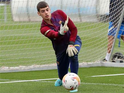 תמונה: (@FCBmasia) (צילום: ספורט 5)