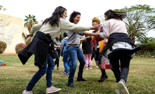 נופש אימהות "גדולים מהחיים" (צילום: אורנה נאור)