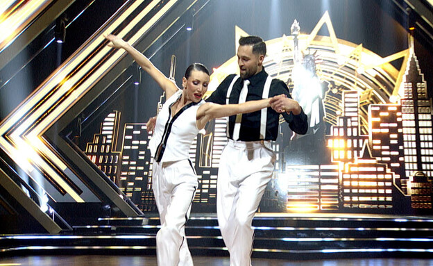 אלכס שטילוב ונינה סולוביוב - קוויקסטפ (צילום: רוקדים עם כוכבים, קשת12)