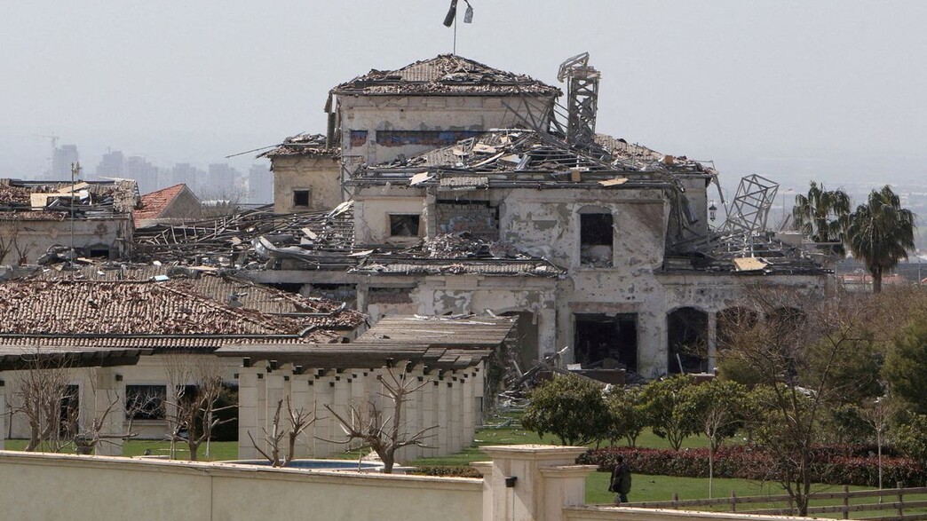הווילה שהותקפה ע"י איראן בארביל, צפון עיראק הווילה שהותקפה ע"י איראן בארביל, צפון עיראק