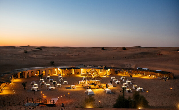 חוויה במדבר דובאי (צילום: Sonara Camp, יחסי ציבור)
