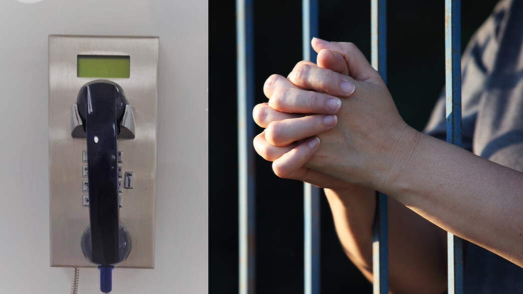 הטלפון החדש של האסירים בכלא (צילום: Shutterstock, sakhorn/ בזק בינלאומי)