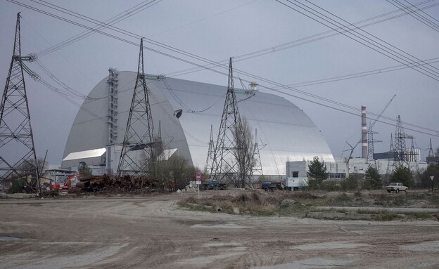 תחנת הכוח הגרעינית בצ'רנוביל (צילום: Reuters)
