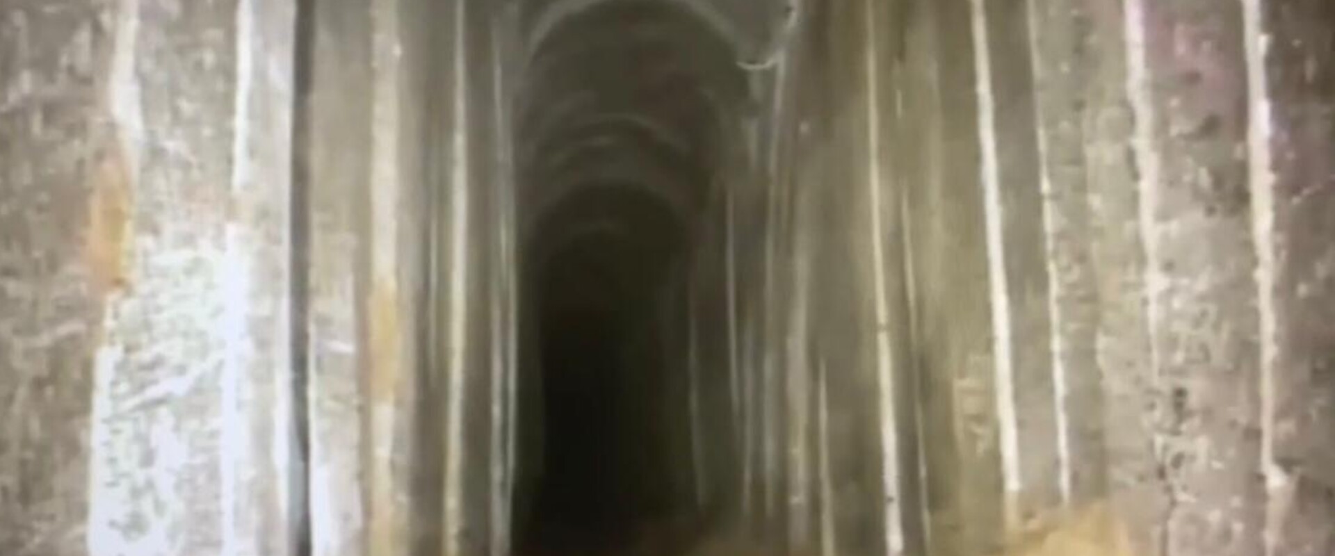 המנהרה העמוקה ביותר שחדרה מרוצעת עזה לשטח ישראל (צילום: דובר צה