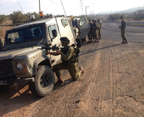 חיילי גדוד נחשון בפעילות (צילום: שי לוי, צבא וביטחון)