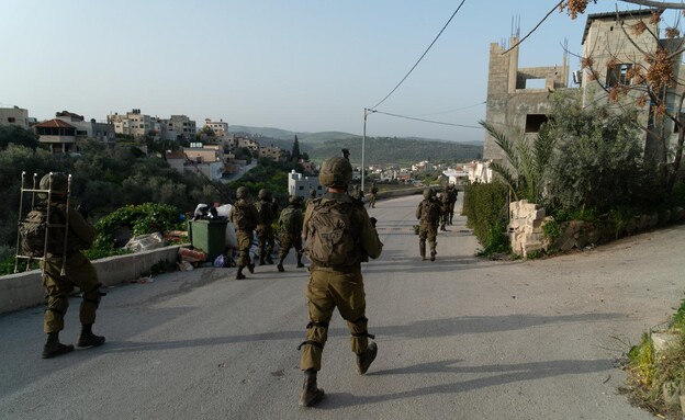 פעילות כוחות בחטיבה המרחבית מנשה (צילום: דובר צה"ל)