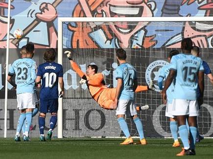 קורטואה. שוב הציל את ריאל מדריד (Getty)