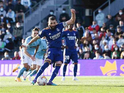 בנזמה. שלושה פנדלים, שני שערים (Getty)