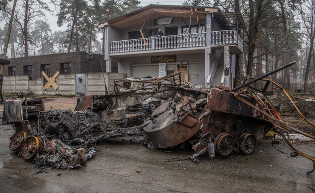 The town of Bocha, after being liberated from Russian occupation (Photo: Reuters)