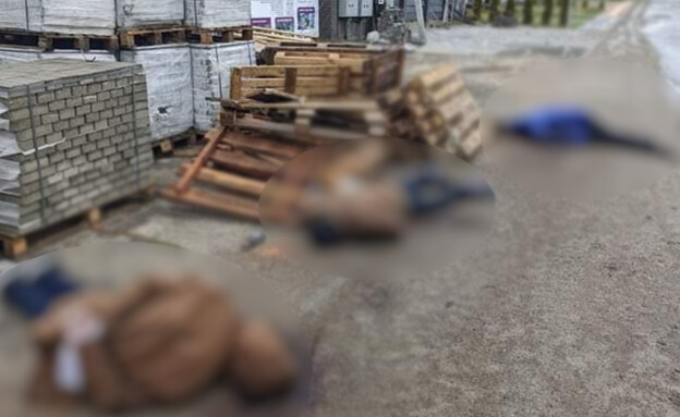 Bodies of civilians in Bocha and Irpin, Ukraine