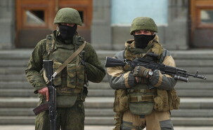 חיילים רוסים (צילום: Sean Gallup/Getty Images)
