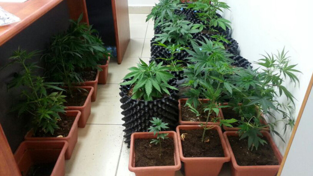 המעבדה שנחשפה בחדר המלון, אמש המעבדה שנחשפה בחדר המלון, אמש