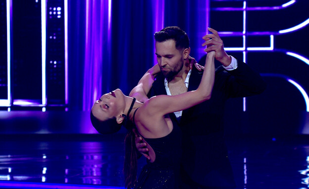 אלכס שטילוב ונינה סולוביוב – טנגו ארגנטינאי (צילום: מתוך "רוקדים עם כוכבים", קשת12)