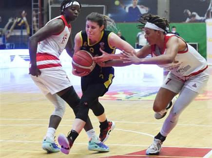 אחד ממשחקי הטובים ברמלה. בארון (קרדיט: מנהלת ליגת העל לנשים בכדורסל)