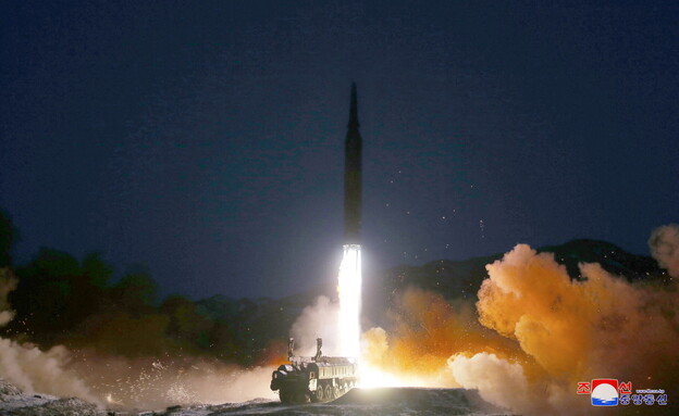 שיגור טיל היפרסוני, קוריאה הצפונית (צילום: reuters)