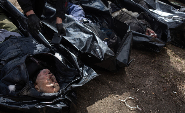 הטבח באוקראינה (צילום: GettyImages, AFP)