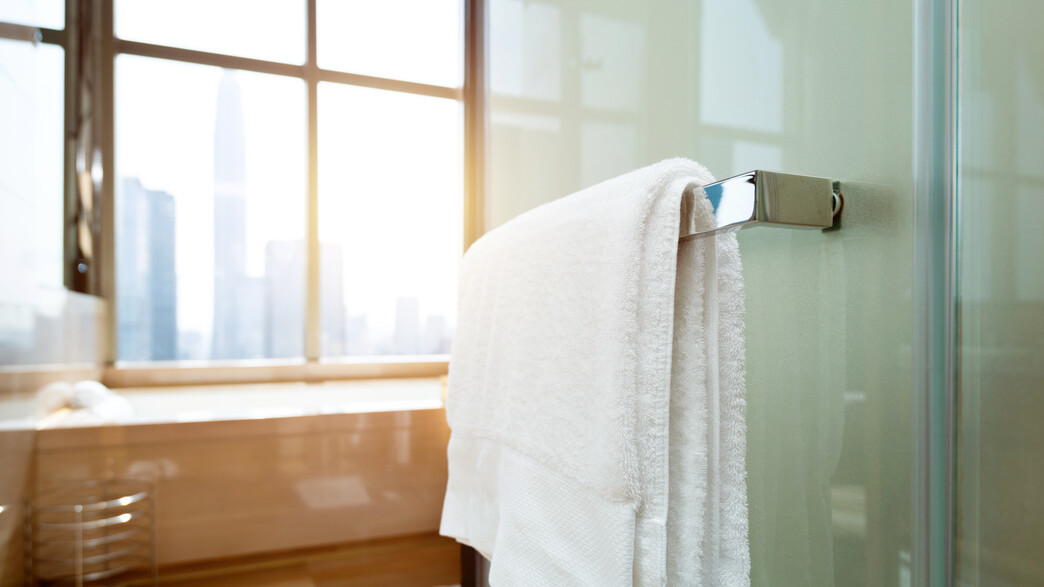 מגבת, מקלחת (צילום: hxdbzxy, RomanR)